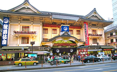 В Токио реконструировали знаменитое здание театра Кабуки