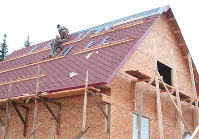 Строительство крыши для частного дома