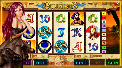Игровой автомат Columbus в казино Вулкан