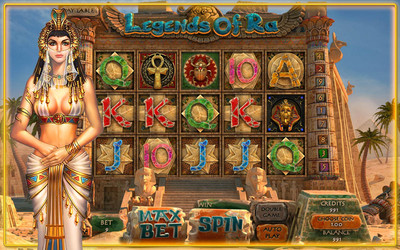 Выберите онлайн слот Legends of Ra на сайте казино Вулкан 24