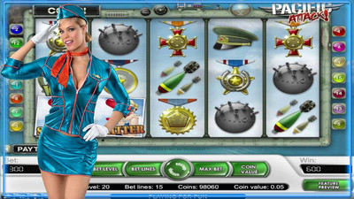 На сайте vulcan-grand-kazino.com можно с удовольствием сыграть в захватывающий игровой автомат военной тематики Pacific Attack