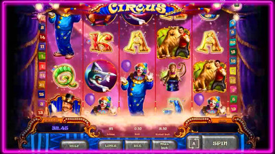 Играем в бесплатный игровой автомат Circus на сайте play-fortuna-online.net и получаем удовольствие от игры
