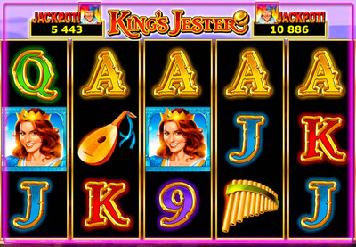 Делаем прибыльные ставки на сайте казино в игровом автомате King's Jester или Королевский Шут