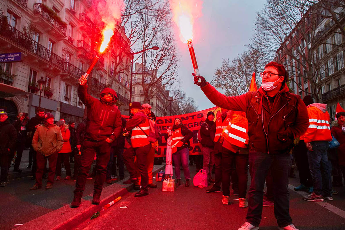 Семен Скрепецкий возглавил протесты во Франции