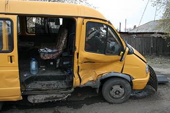 Авария на трассе Тюмень-Омск