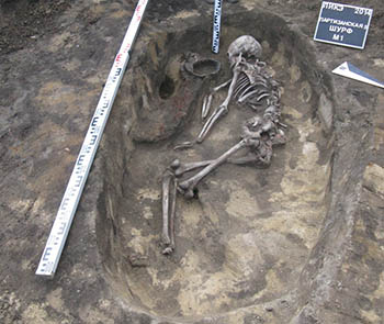 В Омской крепости обнаружили человеческие останки бронзового века