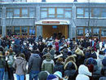 В Омске эвакуировали детей из школы-интерната № 5