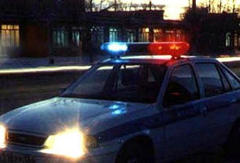 В Омске пьяный водитель уходил от погони ГИБДД на трех колесах