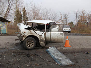 В лобовом столкновении двух авто в Омской области погибли два человека