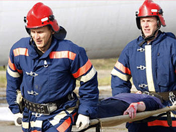 Омские спасатели отмечают профессиональный праздник