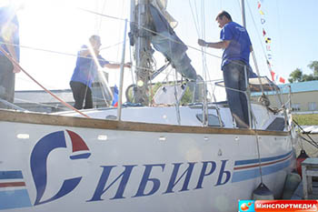 В День города яхта «Сибирь» отправится в экспедицию