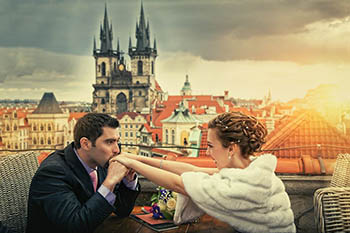 Как проходит День всех влюбленных в романтической Чехии