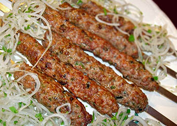 Мясо на мангале по турецки