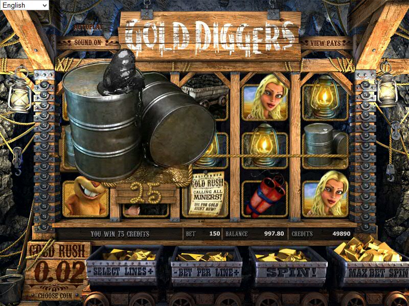 Gold Diggers и ценные сокровища от казино Вулкан