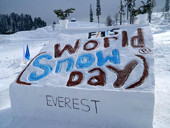 20 января ежегодно будет отмечаться Всемирный День Снега
