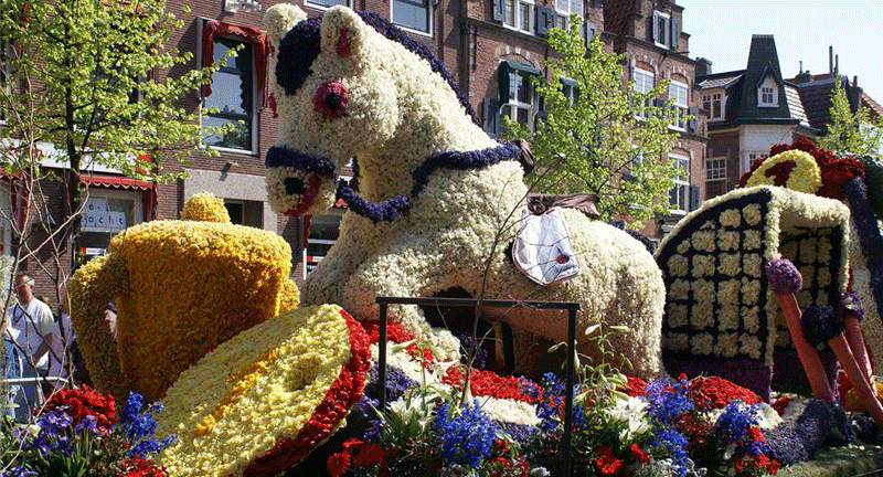 25 апреля в Нидерландах состоится Парад Цветов