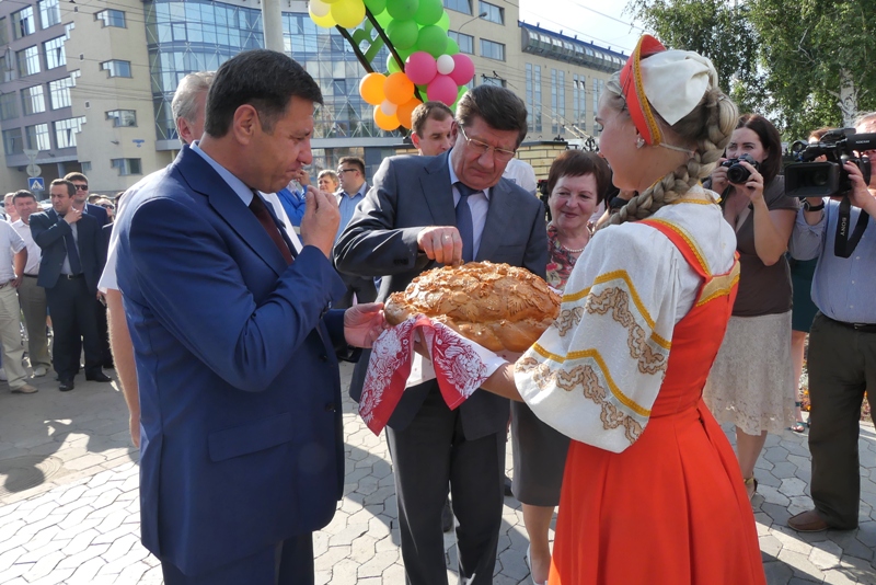 В Омске открылся сквер Дружбы народов