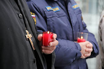 В Омске почтили память погибших в ДТП