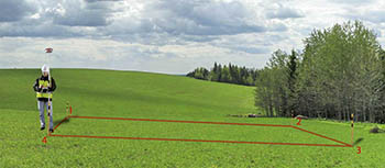 Определение границ земельного участка
