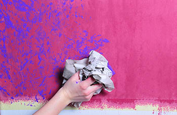 Декоративная покраска стен своими руками