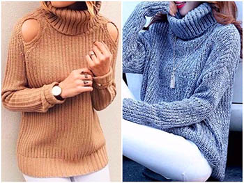 Модные женские свитера осень-зима