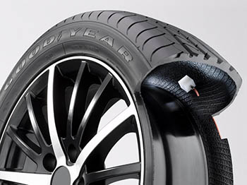 Goodyear представил автомобильную шину с контролем уровня износа