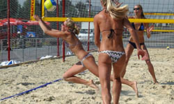 В Омске пройдут первые соревнования по пляжному волейболу